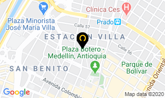 Mapa de Servitaller Jhl en Medellín