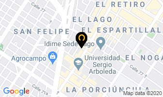 Mapa de Servitec Indianápolis Accesorios Ltda. en Bogotá D.C