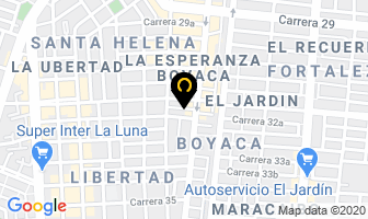 Mapa de Servitec Lg en Cali