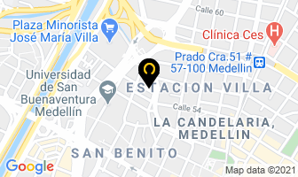 Mapa de Serviteca Carhouse en Medellín