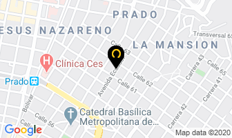 Mapa de Serviteca El Primo en Medellín