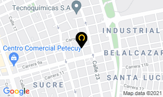 Mapa de Serviteca Gnv en Cali