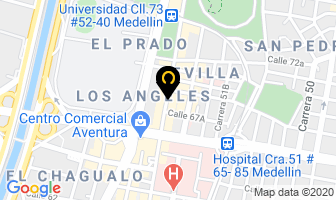 Mapa de Serviteca Mariber en Medellín
