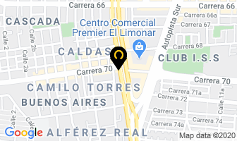 Mapa de Serviteca Mega Wash en Cali