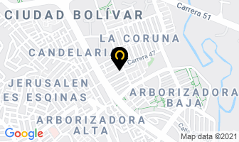Mapa de Serviteco en Bogotá D.C