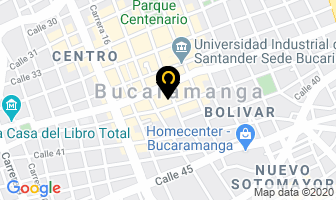 Mapa de Servites Electronic en Bucaramanga