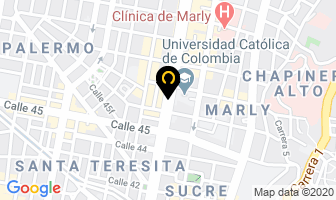 Mapa de Servivienda en Bogotá D.C