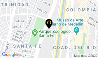 Mapa de Sesgocolor en Medellín