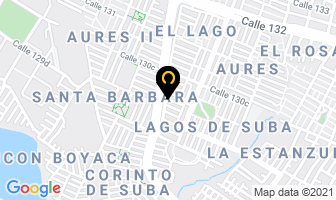 Mapa de Sesoria Y Diseño en Bogotá D.C