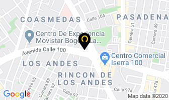 Mapa de Seturcol Ltda. en Bogotá D.C