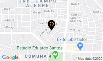 Mapa de Sevilla Nelfa en Santa Marta