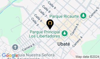 Mapa de Sexta Avenida Deportiva en Ubaté