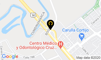 Mapa de Sfm Compresores Ltda. en Bogotá D.C