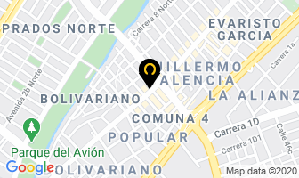 Mapa de S.g. Ingeniería Ltda. en Cali