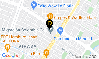 Mapa de Shalom Medical Ltda. en Cali