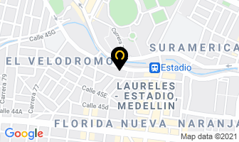 Mapa de Shampu Convel en Medellín