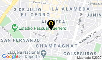Mapa de Sharim Joyas en Cali