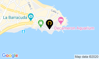 Mapa de Sharky Dive Shop en San Andrés
