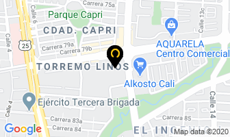 Mapa de Shoes And Shoes en Cali