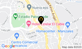 Mapa de Shoping Class en Manizales