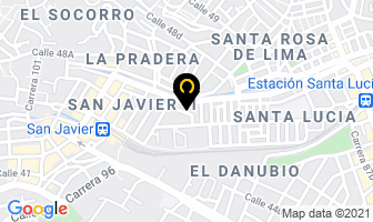Mapa de Show Dance en Medellín