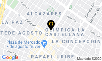 Mapa de Show Flamenco en Bogotá D.C