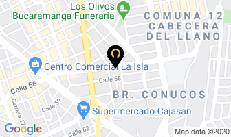 Mapa de Si Publicidad en Bucaramanga