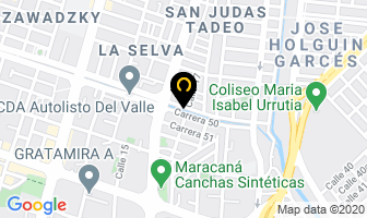 Mapa de Sial Del Valle en Cali