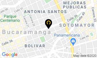 Mapa de Siama Ltda. en Bucaramanga