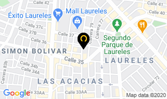 Mapa de Siddharta en Medellín