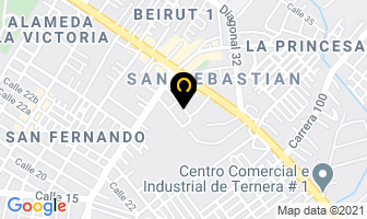 Mapa de Sientrega S.a.s. en Cartagena