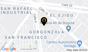Mapa de Sierra Elizabeth en Bogotá D.C