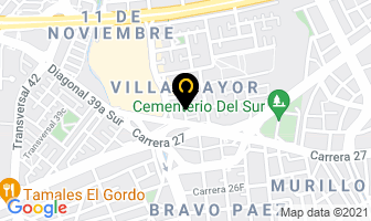 Mapa de Sierra Rosa Elvia en Bogotá D.C
