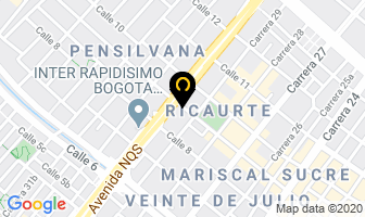 Mapa de Sierra Rubio Víctor Manuel en Bogotá D.C