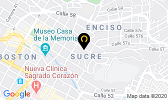 Mapa de Sierras Sinfines H-A en Medellín