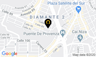 Mapa de Siete Ltda. en Bucaramanga