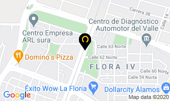 Mapa de Siger Technologies Ltda. en Cali