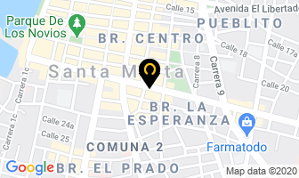 Mapa de Sigma Motors en Santa Marta