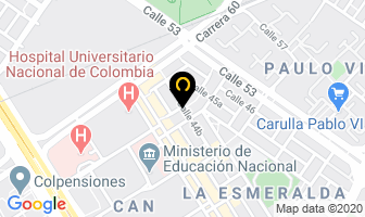 Mapa de Signos De Vida Ltda. en Bogotá D.C