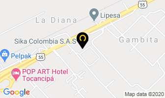 Mapa de Sika Colombia S.a. en Tocancipá