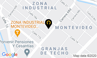 Mapa de Silica Gel en Bogotá D.C