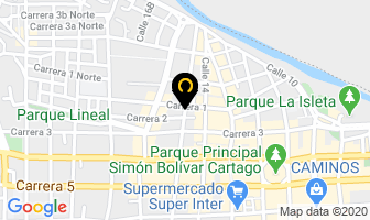 Mapa de Sillas & Vitrinas en Cartago