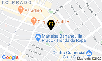 Mapa de Sillas & Estilo en Barranquilla