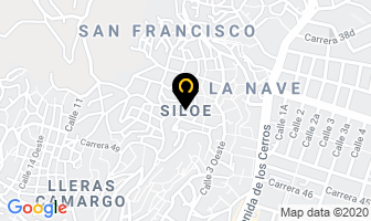 Mapa de Siloé en Cali
