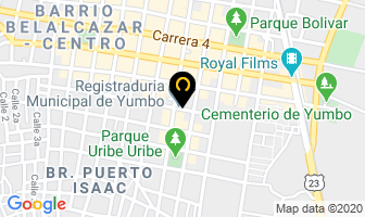 Mapa de Siluetas Centro De Estetica en Yumbo
