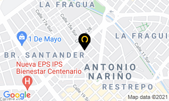 Mapa de Silva Cuervo De María A. en Bogotá D.C