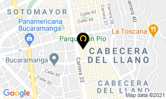 Mapa de Silva De Galindo Martha en Bucaramanga