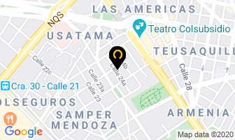 Mapa de Silver Pantuflas en Bogotá D.C