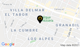Mapa de Silvia Guzman en Barranquilla