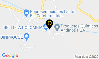 Mapa de Simega Representaciones en Manizales